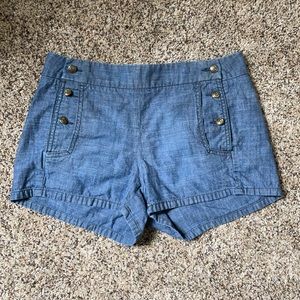 J Crew cotton shorts size 2